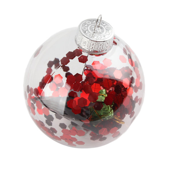 3,15 tum Jul Mini Express Box prydnad med färgglada rosetter PVC roliga mini paket prydnad för Xmas Halloween dekorationer Stil 1