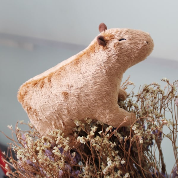 Simulering Dyr Capybara Plysjdyr Søte Capybara Plysjdukker Ville Dyr Kosedyr Gave til Barn og Venner