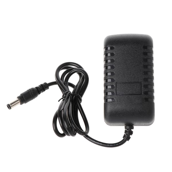 6 Volt 2A strømadapter AC til DC 7,5 x 3 cm plugg 6V 1 Amp strømforsyning, veggplugg med ekstra lang 90 cm ledning[LD]