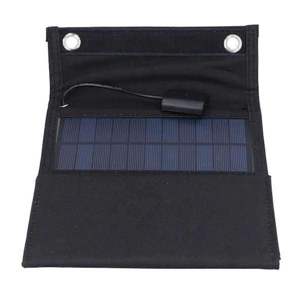 10W 5V USB Solpanel Vikbar Bärbar Polykristallina Solcellsladdare för utomhusbruk