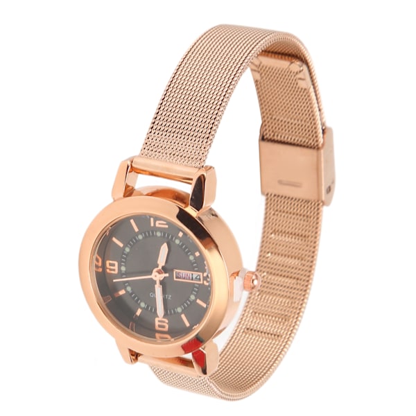 Dames Quartz Ur Vandtæt Fashionabel Elegant Rhinestone Dag Dato Ur til Kontorarbejde Dating