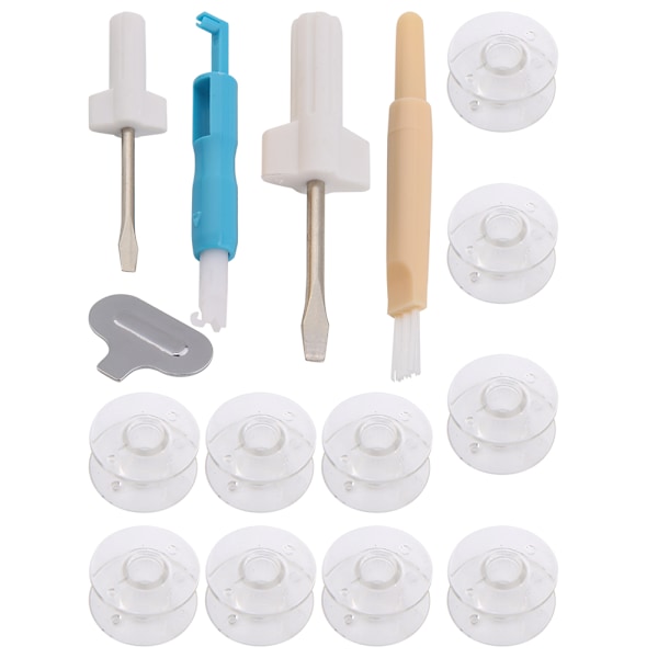 Sewing Machine Tool Kit Threader Shuttle Core Needle Threader+Screwdriver