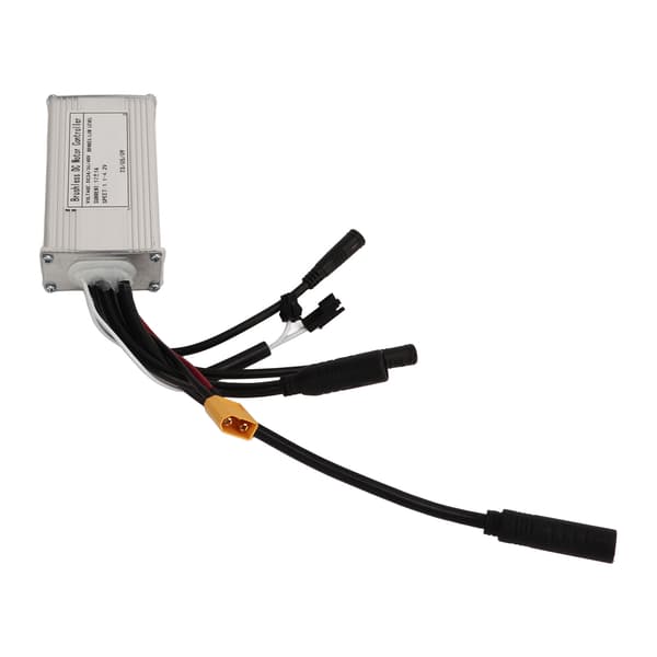 Brushless Motor Controller 24V 36V 48V 17A Sine Wave 3 Mode Controller with Waterproof Connector for DIY Electric Bicycle Conversion