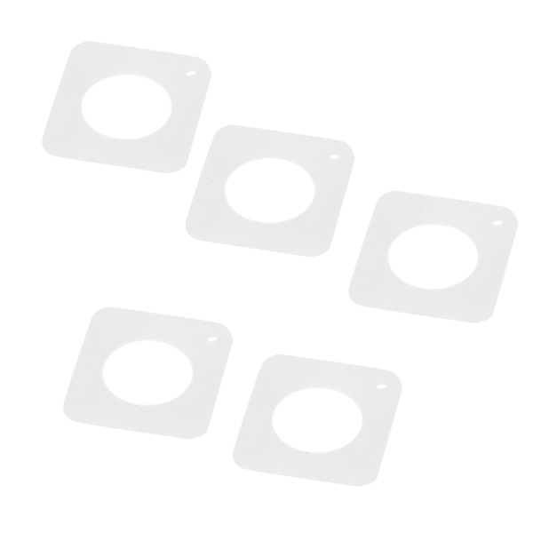 5 stk stegmotor vibrasjonsdempere silikon støtdempere sett kit 3D-skriver tilbehør