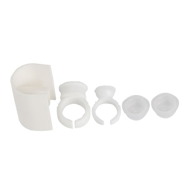 Vippeextension Lim Ring Kop U-formet Stativ Vippeholder Makeup Tool 01#