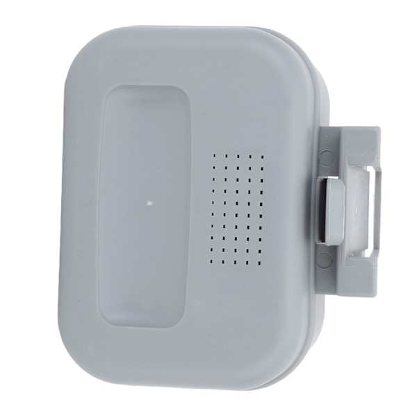 Fiske Live Bait Box Fiske Bait Station Plast Vanntett Maskbetesholder Varmebestandig Live Bait Container Grå S