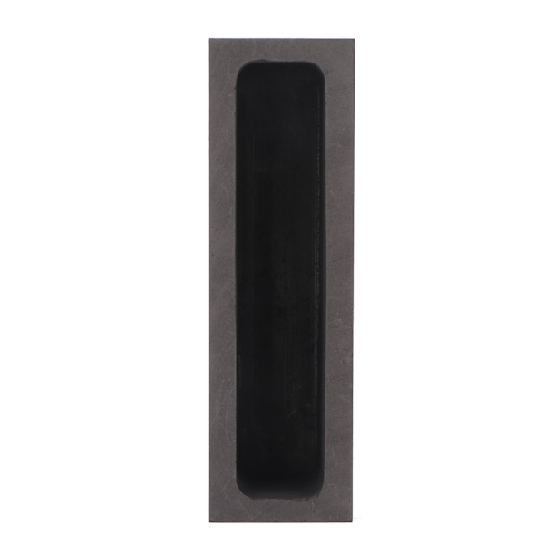 Graphite Ingot Mold Rectangular High Thermal Stability Metal Graphite Crucible Mold for Gold Silver Copper Casting