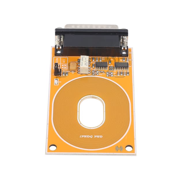 Gul RFID Adapter Metal Emitter med Læse-Skrive Beskyttelsesfunktion til IPROG Programmer