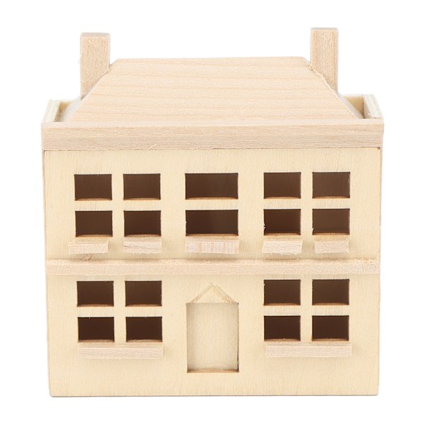 1:12 Miniatyr Dukkehust Villa Hus DIY-pynt Barn Dukke Møbler Leke Trehus Villa Modell
