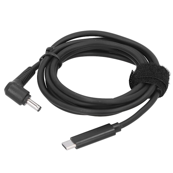 150cm Type-C Han til 4,0 x 1,35 MM Strømadapterkabel Hurtigopladning til Notebook Computer