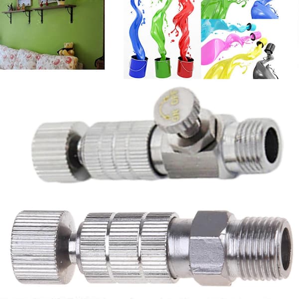 Ruiskumaalausletkun sovitin pikaliitin uros- ja naarasliitin [LD] Adjustable pressure