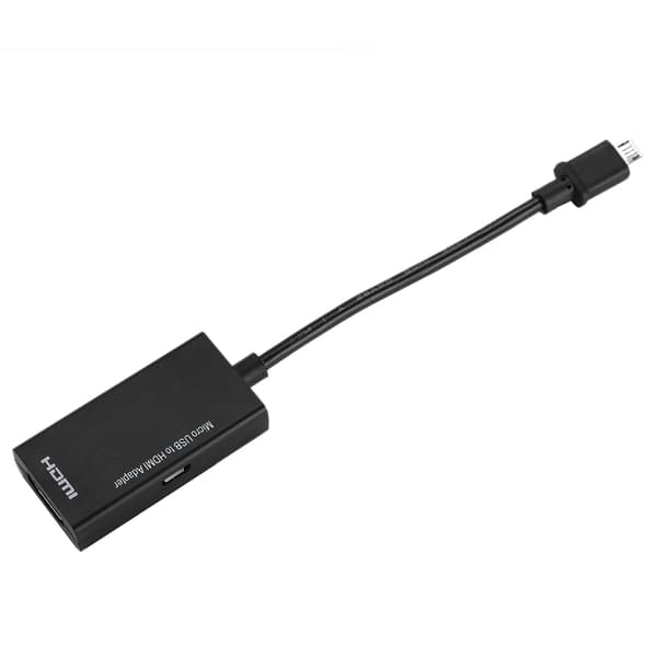 Micro USB til HDMI-adapter for Android-enheter med 1080P video og 8-kanals stereolyd