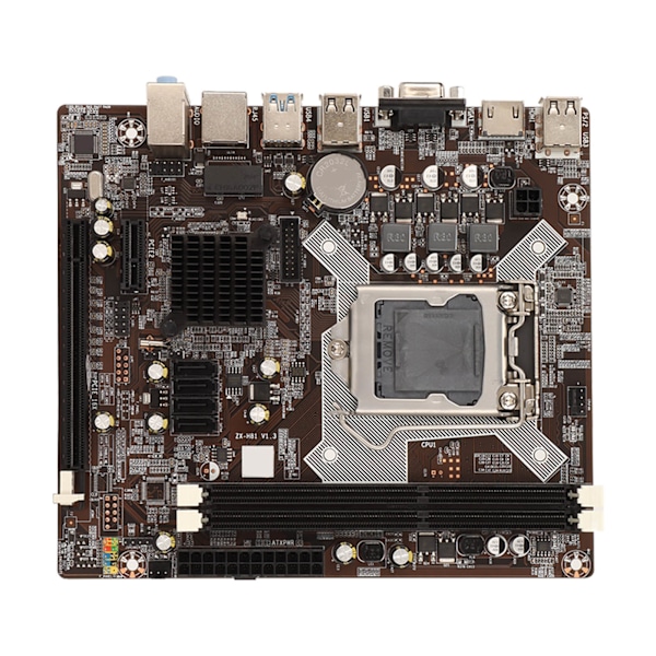 Datormoderkort M ATX Snabbläsande Dual Channel DDR3-minne LGA1150CPU-serien Desktopmoderkort