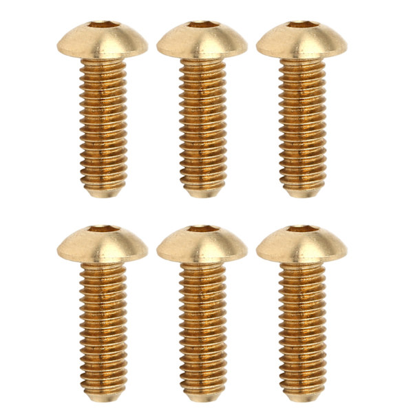 50 kpl kuusiokolokantaiset ruuvit puoliksi pyöreällä päällä puhdas kupari Kiinnitys Tarvikkeet Kiinnitys M4 x 12 mm