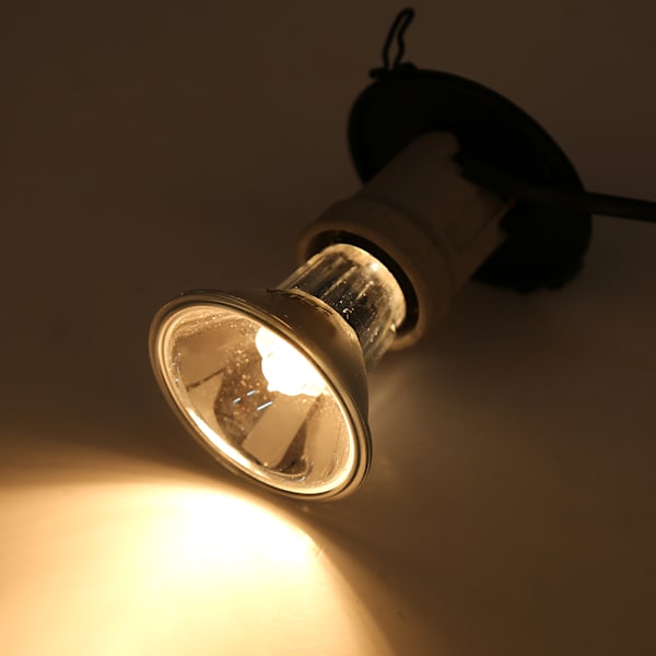 E27 220V Pet Reptil Halogen Spotlights Fuld Spektrum Solbadslampe Glødepære UVA UVB(25W)