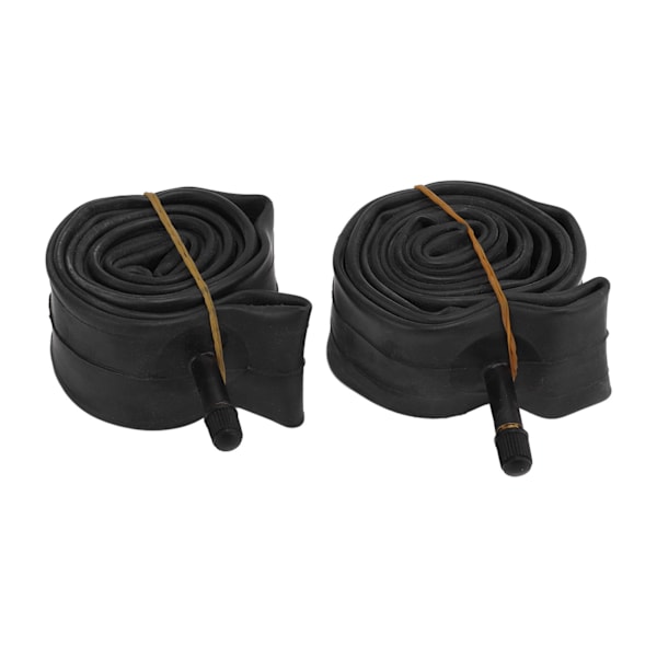 2 stk/sæt Butyl Gummi Cykel Indertube Fremragende Tætning Cykel Fælg Gummi Indertube Dæk 18x1,75/2,125in