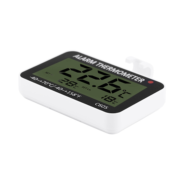 Stort LCD-kjøleskap Kjøl og frys Digital termometer temperaturmåler med stativ