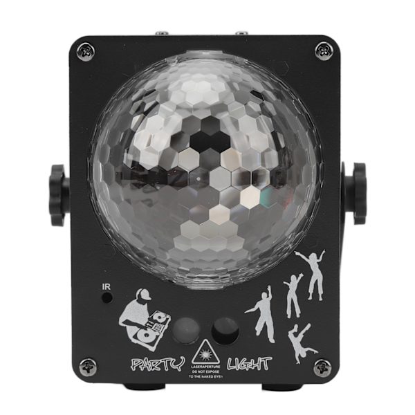 Party Ball Light Lydaktivert Fargerikt Scenlys Festdekorasjonslamper for KTV Bar Houseparty 100‑240V EU-kontakt