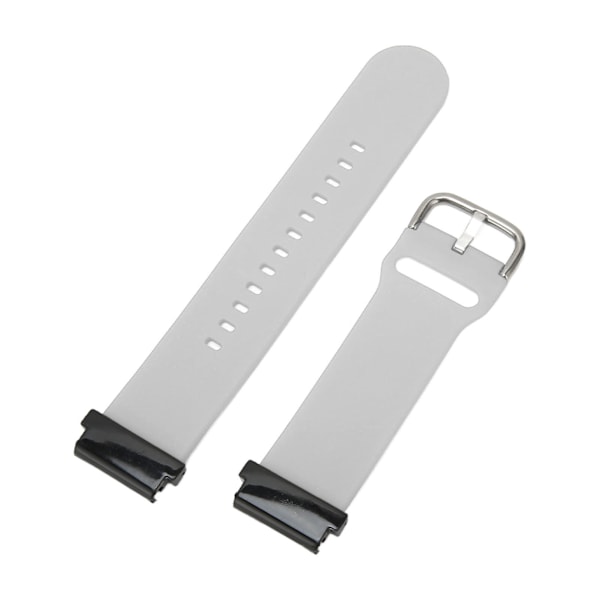 22 mm silikoniranneke Smart Sports Watch Band Byte Garmin Fenix ​​7 6 5 Harmaa