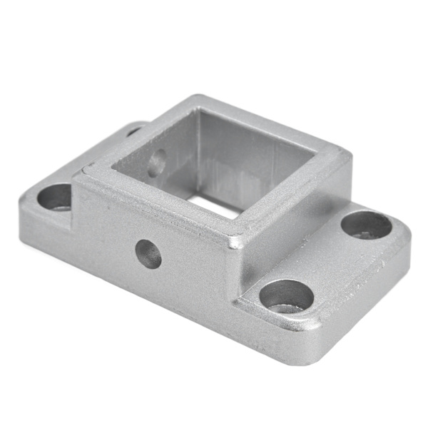 Aluminium Profile Connector Fixed Base Connection Block 2-Way Square Corner Accessory
