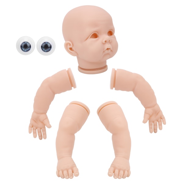 21 tuuman simuloitu maalaamaton Reborn-nukkepaket DIY Reborn-nukkepaket Osat Leikki