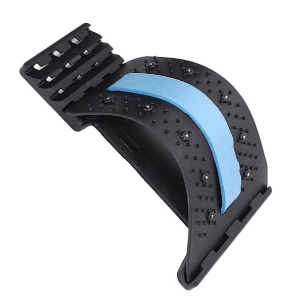 Back Stretching Device Främja blodcirkulationen Midja Back Cracker för Back Massager Blå och Svart