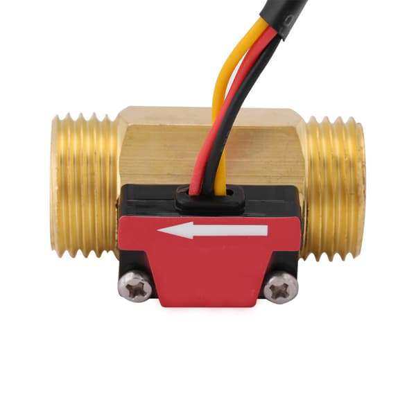 1st Magnetisk Hållbar 1-25L/min Vattenflödessensor Switch G1/2 Gänga