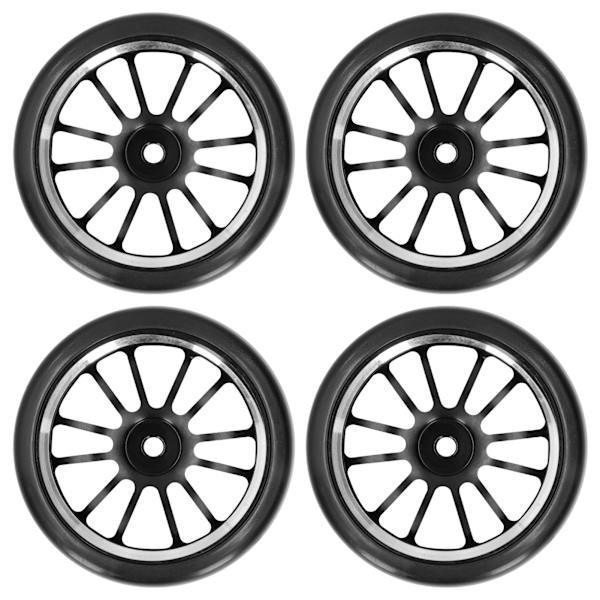 4kpl alumiiniseos drift-renkaat RC-autotarvikkeet Sopii WPL D12 1/10 RC-kuorma-autoon 63MM