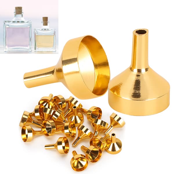 Metal Perfume Diffuser Funnel Portable Liquid Dispenser Funnel Electrified Refill Tool