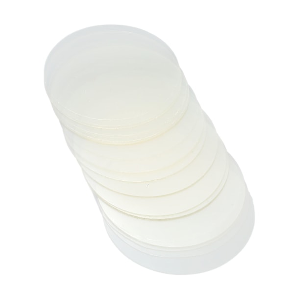 200 ark Transparent Badge Film Holdbar Klar PVC Multi Purpose Badge Beskyttelsesfilm til Håndværk DIY Beskyttelse 56MM / 2.2in
