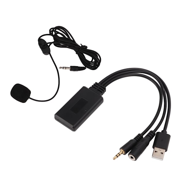 Bil Bluetooth Aux Kabel Mikrofon Handsfree Adapter Ersättning för Cooper Z4 E60 E63 E64 E66 E81 E90