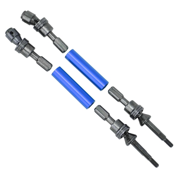 Aluminiumlegering Stål RC Drivaxelstillbehör Passar för ECX 2WD 1/10 RC Hobbybil Blå