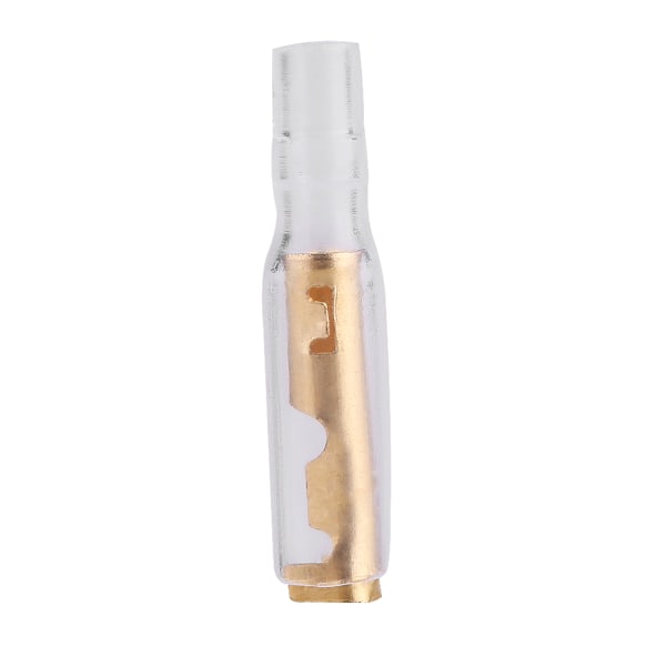 40 stk MF Messing Kule 3,5 mm Kontaktterminal Hunn & Hane GTC med Isolerende Deksel