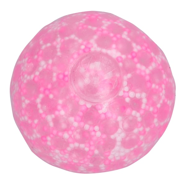 Stressboll Kläm Ångestlindring Dekompressionsbollleksak för barn över 3 år Rosa