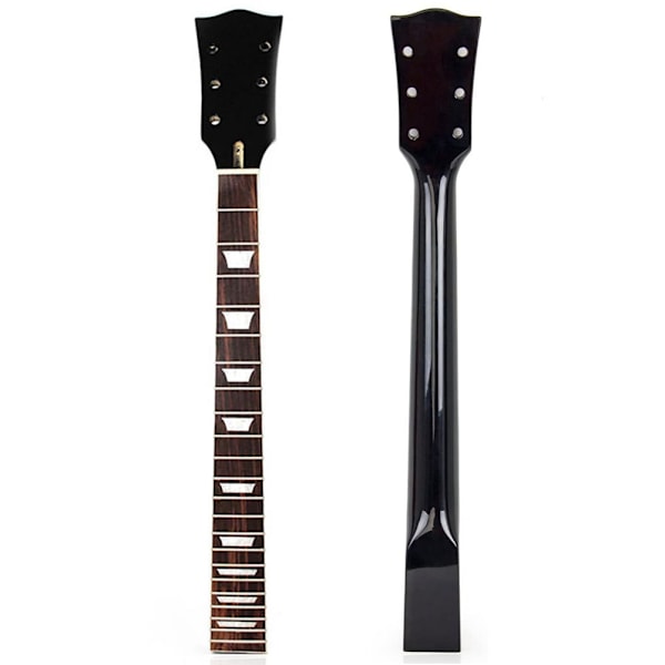 Maple Rosewood elgitarrhals för byte av gitarrdelar 22 Fret