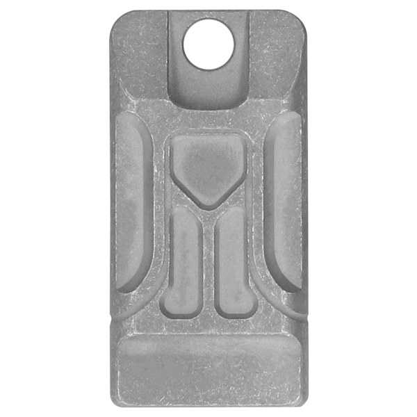 Emergency Survival Whistle Titanium Legering dubbla rör 120 decibel visselpipa för utomhus Stentvätt