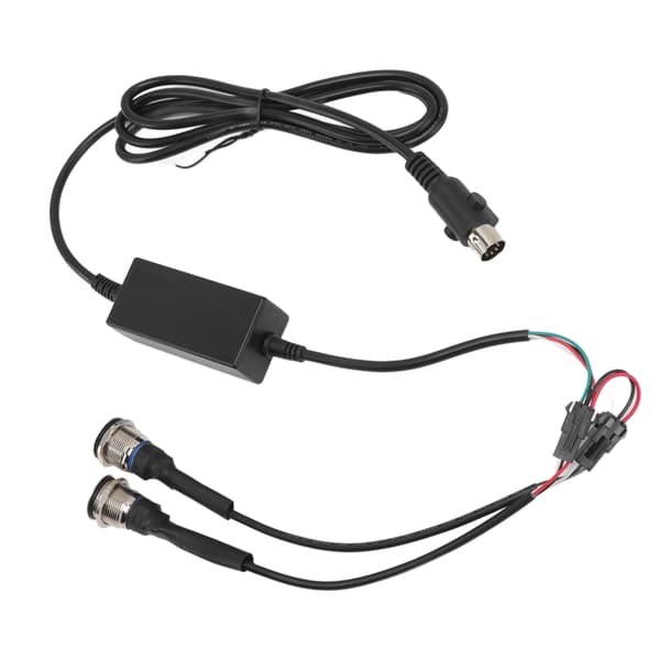 Elektrisk sofa Touch Sensor Dobbelknapp rett hode 5-polet Elektrisk trykkstangløftkontroll for lenestol