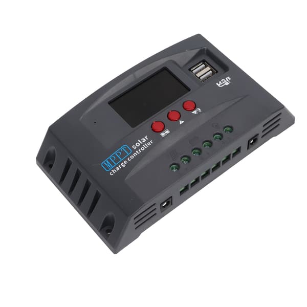 MPPT Solcelleladere Smart Automatisk Tilpasning 12V 24V 10Amp Solcelleladere for Solenergisystem