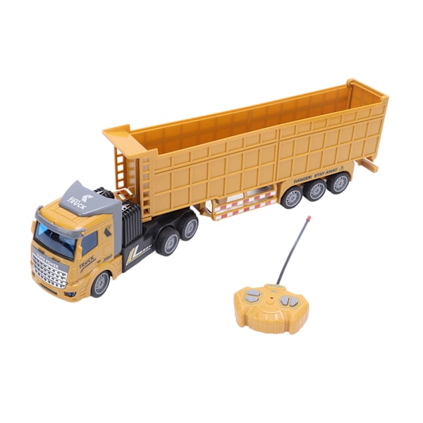 RC Engineering Truck 1:48 skala trådløs fjernkontroll Høy simulering Avtakbar høy fleksibilitet RC Tippbil for 3+