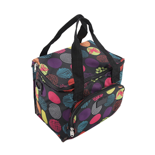 10L bærbar isoleret termisk Bento Taske Lunchbox Organizer til skolekontorpicnic (Plads)