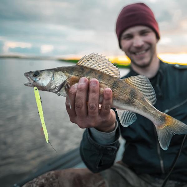 10 st Silikonkonstgjord mask Daggmask Mjuka fiskedrag Bete Tillbehörssats för fiskredskap