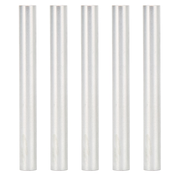 10 st aluminiumlegering kolumn rund invändig gänga distanshållare Fästelement M4x0,7 mm lång 48 mm