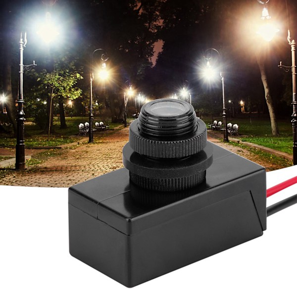 10V‑50VDC gatlykta fotocell Ljuskontrollsensor Miniatyr LED Automatisk kontrollomkopplare