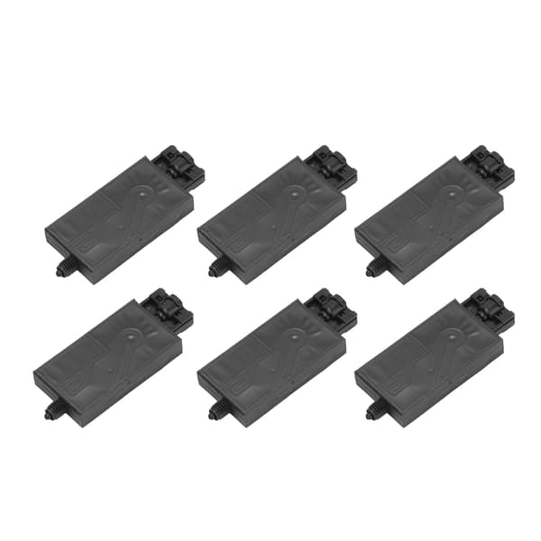 6pcs Printhead Damper UV PP Filtration Accessory Replacement Kit for Xp600 Printer Ink Tube Connector