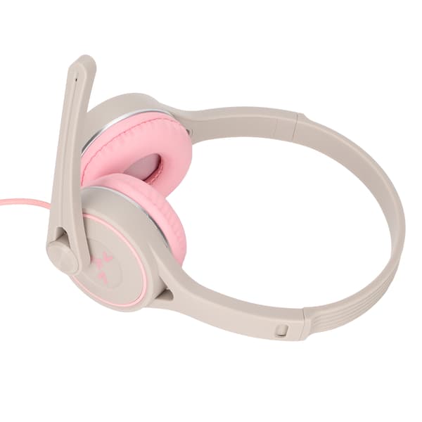 Børnefoldbart Headset 3,5 mm Ledningsforbundet Headset Stereo Headset til Online Undervisning Lyt til Musik