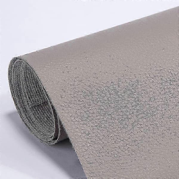 Selvklebende skinnreparasjonslapp, sofaer, møbler og stoler Grey 20cm*138cm