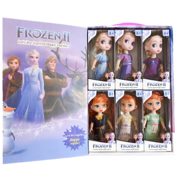 4,5 tuuman Pocket Princess -nukkesetti tytöille, mekkoja, muodikkaita Royal Collection -leluja lapsille 3-vuotiaille ja sitä vanhemmille, 4,5 tuuman nukke lahjapaketti