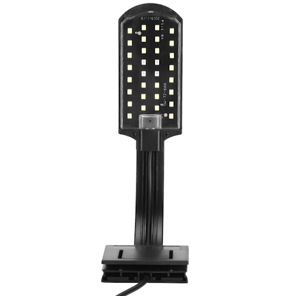 EU 110240V UltraTynd Akvarielampe Klipslys LED Fisktanklys 6MM Mini Tynn Kropp