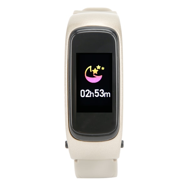 2 i 1 trådlös Bluetooth-hörlurar Armband Smartwatch Sports Monitor Armband FitnessGolden