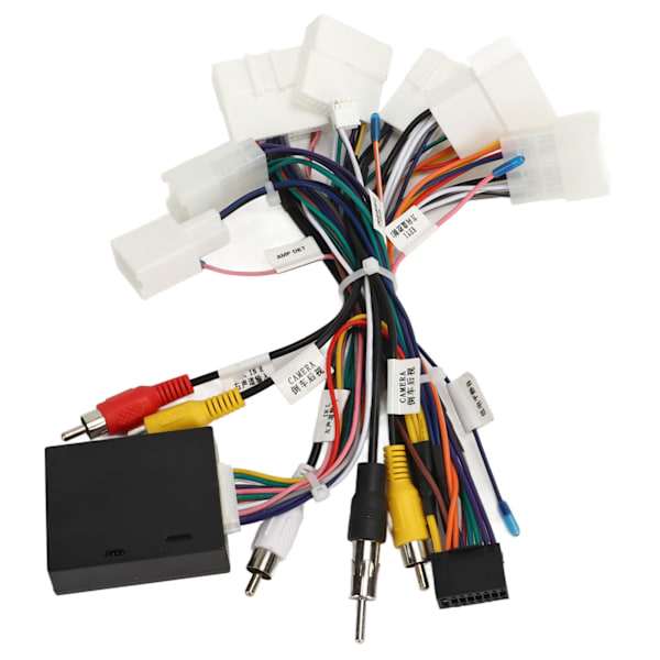 Bilstereo radiokabelsett med USB CANBUS-dekoderadapter for Camry Corolla RAV4 4Runner Tacoma Forsterker SWC